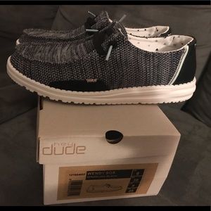 Hey Dude Women’s Wendy Sox Sparkling Black